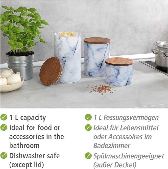 Mio Storage container 1.0 ltr. By Wenko.de