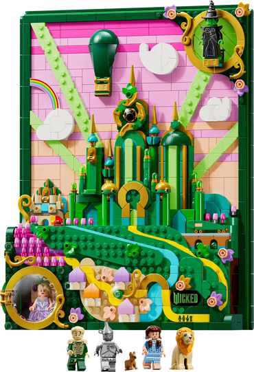 Lego Emerald City Wall Art (75685)