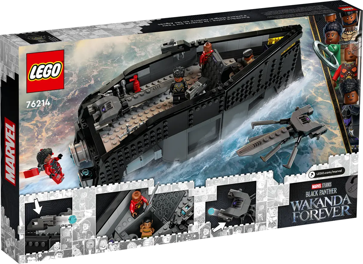 Black Panther: War on the Water (76214) Display Box