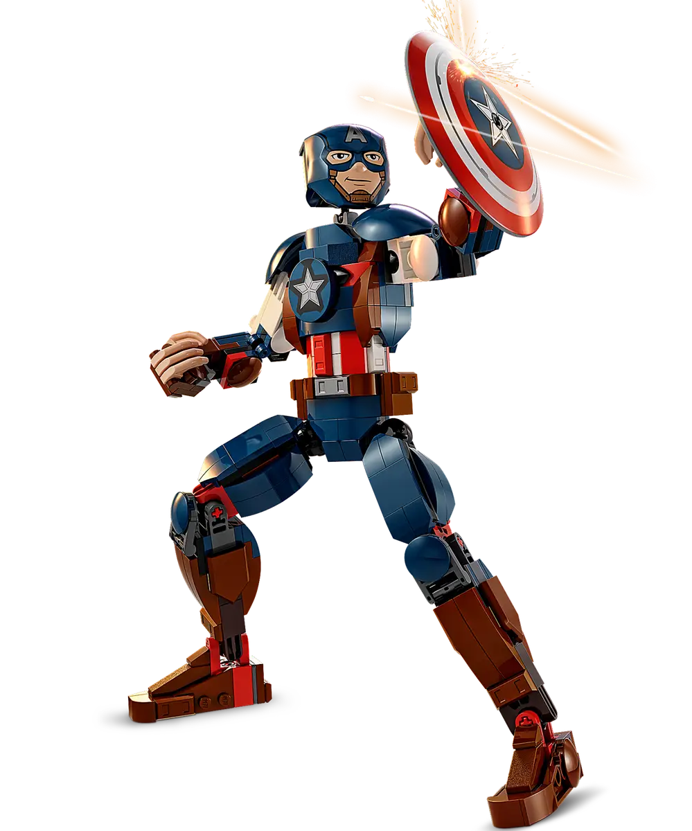 Lego Captain America Construction Figure (76258)