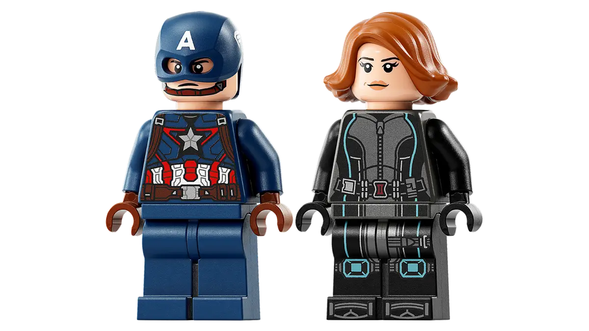 Lego Black Widow Captain America Motorcycles (76260)