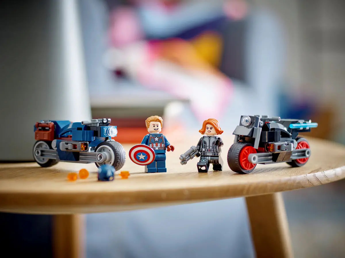 Lego Black Widow Captain America Motorcycles (76260)