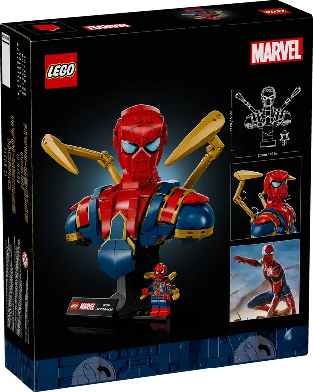 Lego Iron Spider-Man Bust (76326)