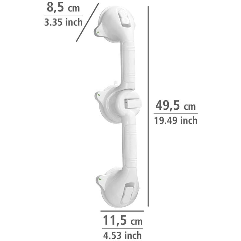 Wenko Wall grip Secura Trio with indicator