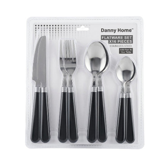 Danny Home 16-Pieces Stainless Steel Cutlery Set