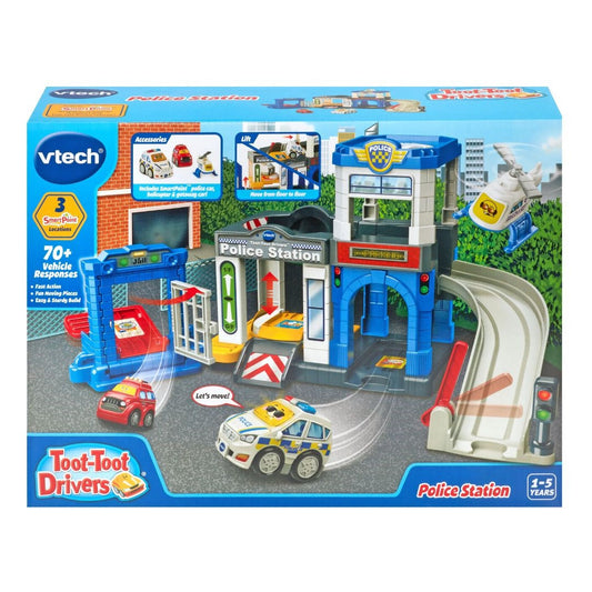 Vtech Toot-Toot Drivers Police Station Playset