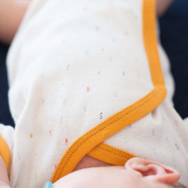 Set of 2 Short-Sleeve Baby Bodysuits