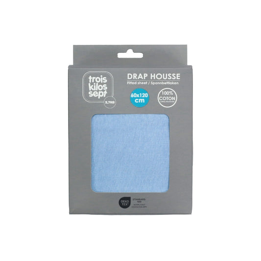 Fitted Crib Sheet (60x120 cm)