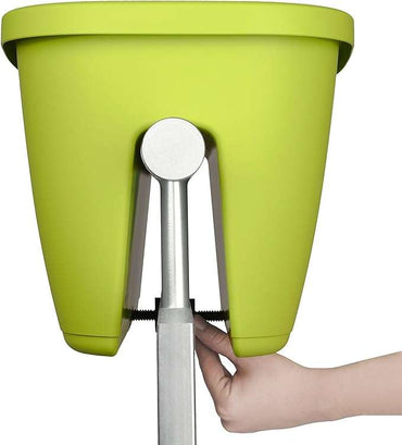 Emsa Railing Pot for the Balcony – self-watering system – Green-515017