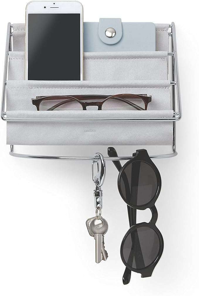 Umbra Hammock Accessory Organizer, Small, Grey