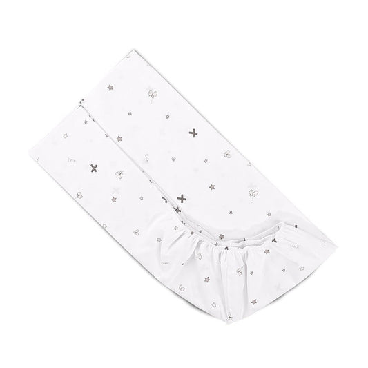 Honey Bunny Beige fitted sheet 60x120 + 15cm