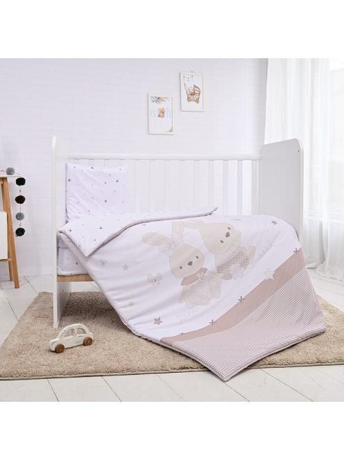 Honey Bunny Beige 3-piece bedding set