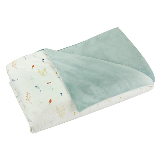 Baby blanket - 75x100cm - Sage green