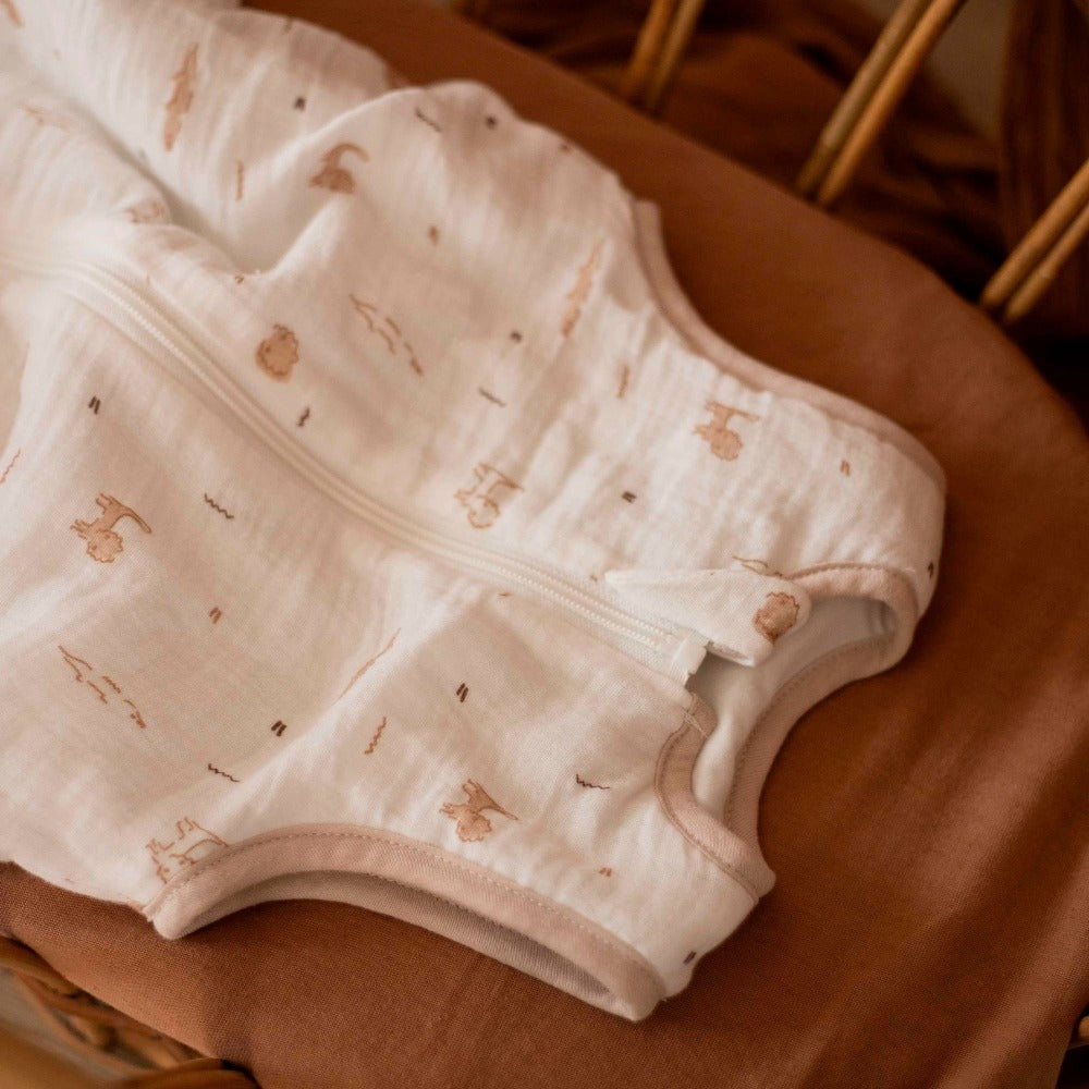 Baby sleeping bag Cotton muslin