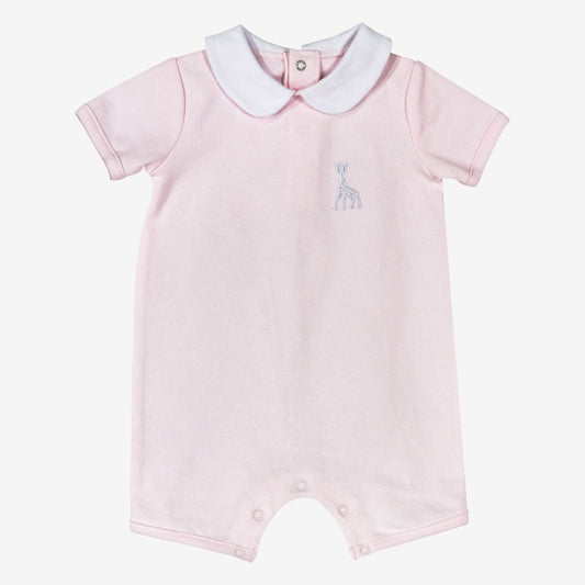 Pink Cotton Romper
