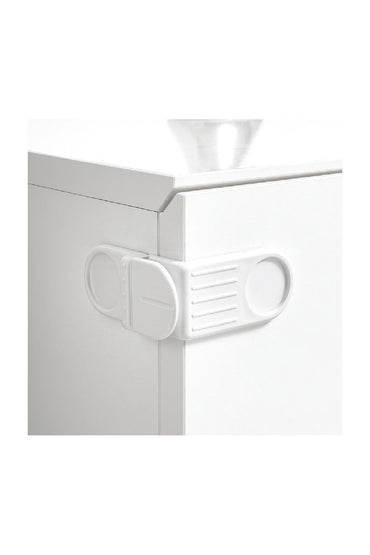 Babyjem Non Screw Drawer Lock / White