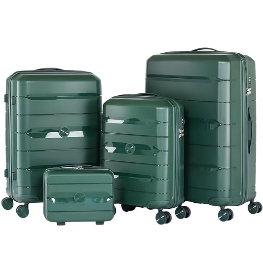 AtoZ Traveler, PP03 Set of 4 Pcs 100% Unbreakable Luggage