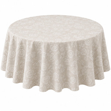Migros Easy Pearl Round Floral Table Cover