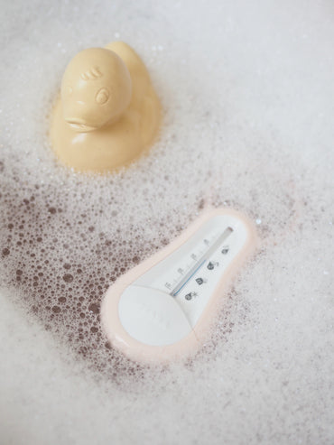 Béaba Lotus Digital Bath & Room Thermometer Pink