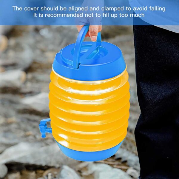 Portable Foldable Beverage Dispenser ( Random color 5.5l)