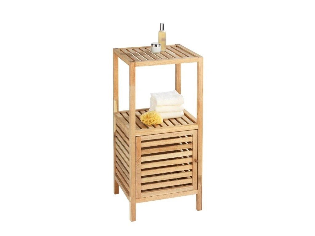 Household and bathroom shelf with door Norway By Wenko.de