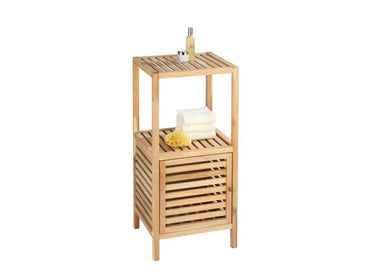 Household and bathroom shelf with door Norway By Wenko.de