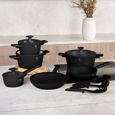 15-Piece Kitchen Stackable Cookware Set Monaco
