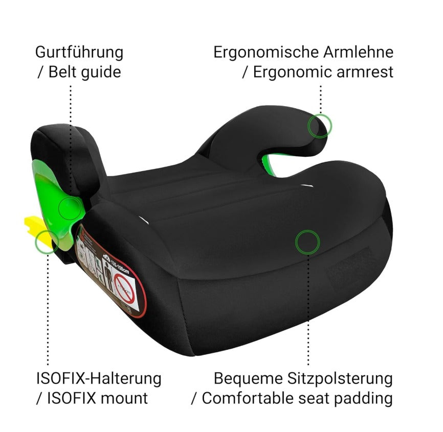 Miila Isofix Booster Car Seat 15-36 Kg Group 2/3