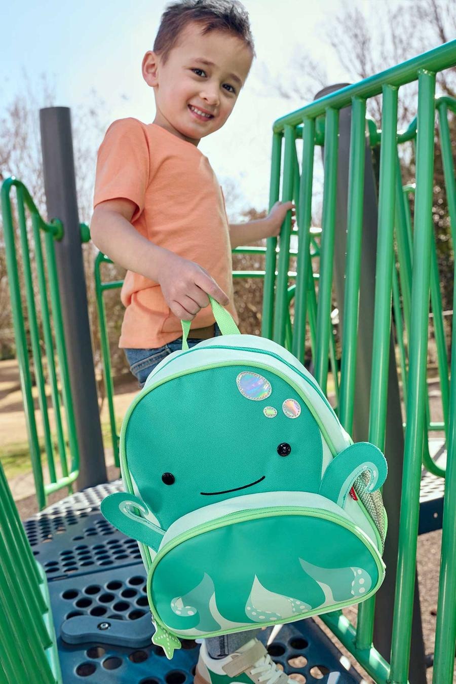 Zoo Little Kid Backpack Octopus