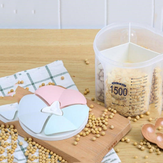 Plastic Multi-Grain Cereal Container