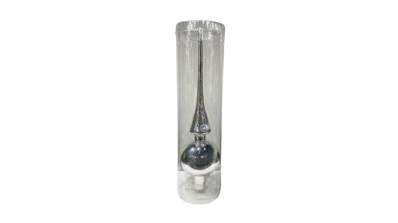 Silver Christmas Tree Top