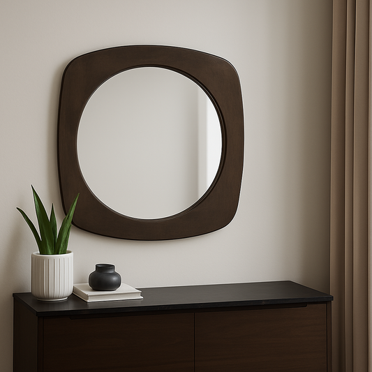 Mirror Moku Small Brown by By-Boo