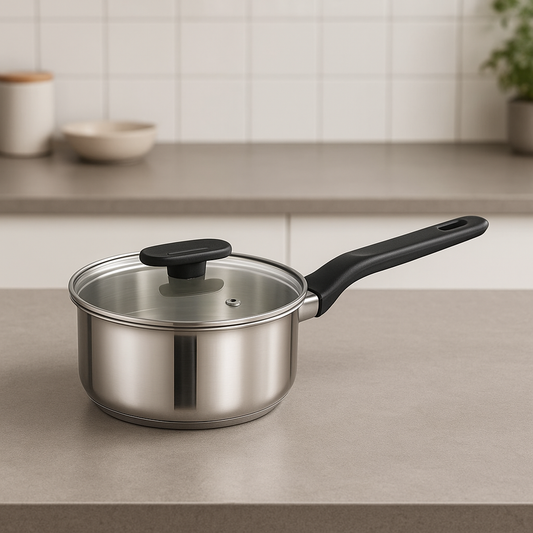 Saucepan 1,4L Stainless Steel with Lid, 16 cm By Zyliss