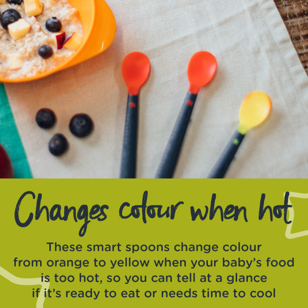 Tommee Tippee Heat Sensing Baby Spoons