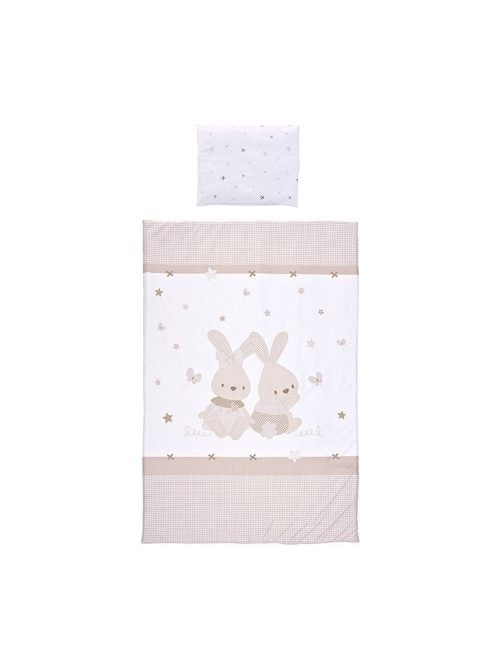 Honey Bunny Beige 3-piece bedding set