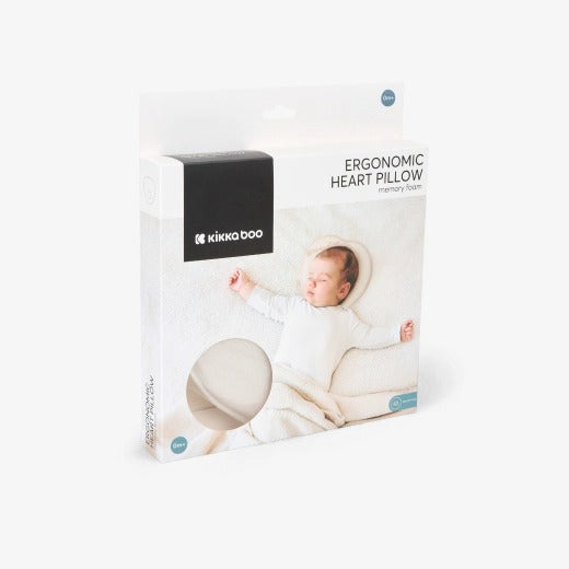 Heart Airknit White Memory foam ergonomic pillow