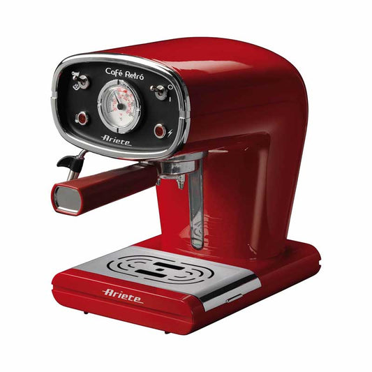 Ariete 1388/01 Espresso Pump Retro Red