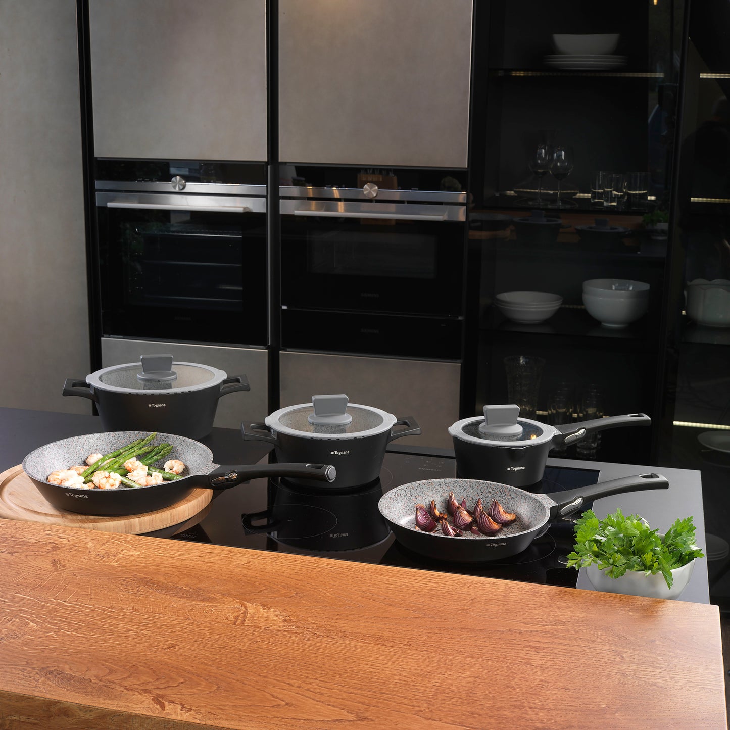 Ambiziosa Wok Pan 2 Handle 32cm