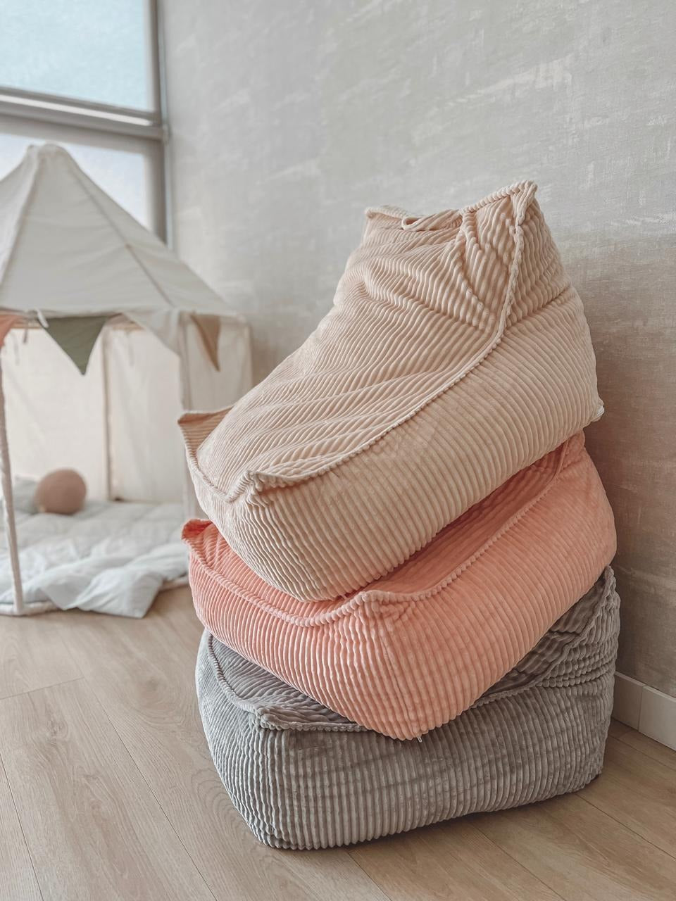 Bean Bag Chair Grey