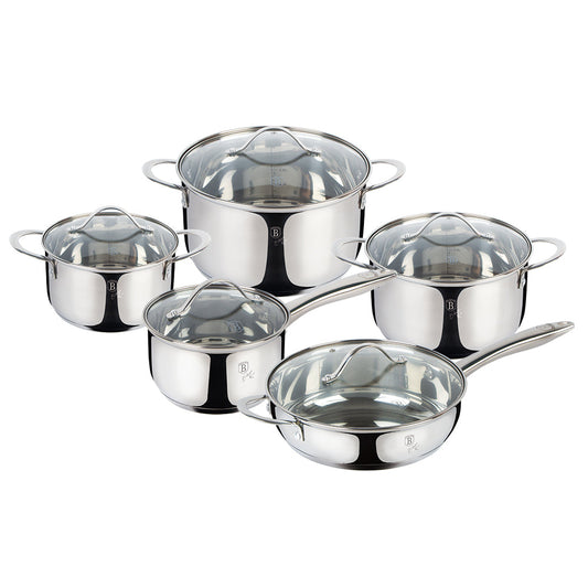 10 pcs cookware set, Silver Jewelry Collection