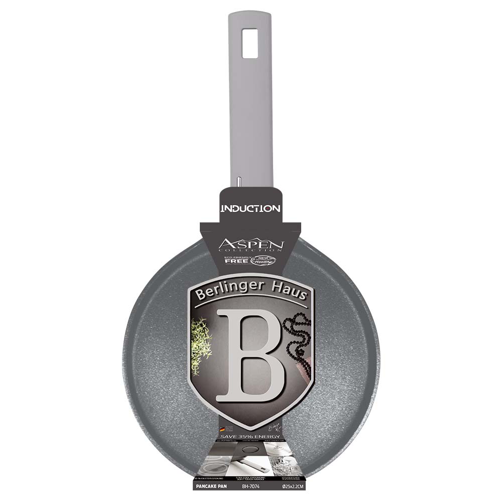 Pancake Pan 25cm, Matt Grey