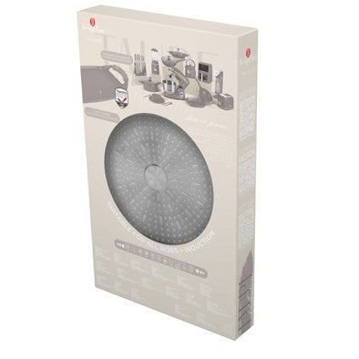 Grill plate, 47 cm, Taupe