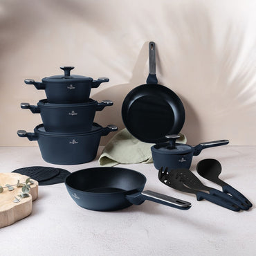 15 pcs cookware set Berlinger Haus BH8382 Deep Sea