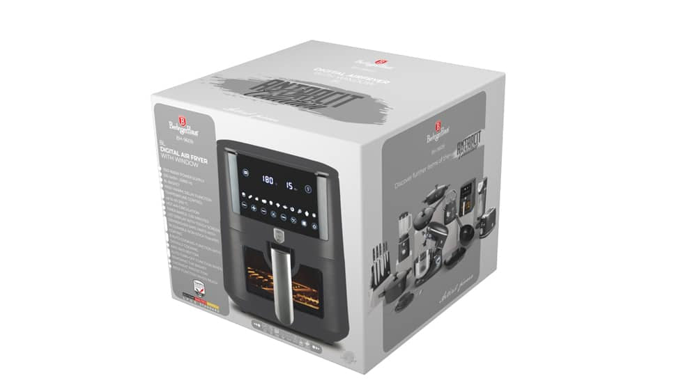 Air fryer, 8 L, visible window Berlinger Haus BH9609