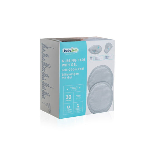 BabyJem Nursing Pads with Gel (30 Count)