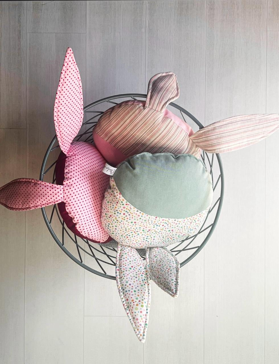 Bunny Dotted Pink and Fushia