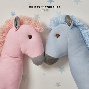 Horse Pillow Pink