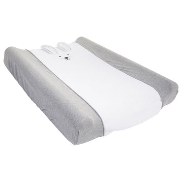 Changing Cushion Cover Rabbit Jersey Grey