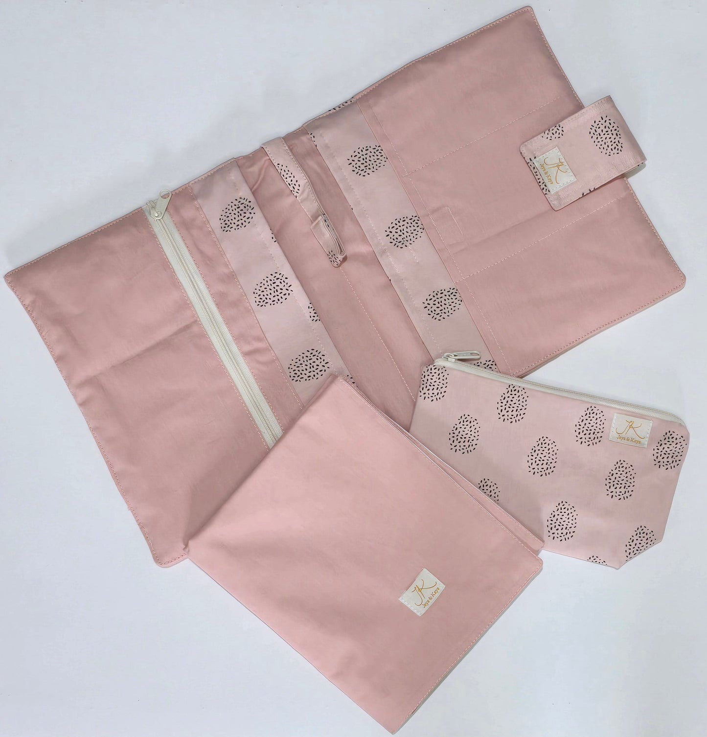 Celestine Pink Diaper Changing set
