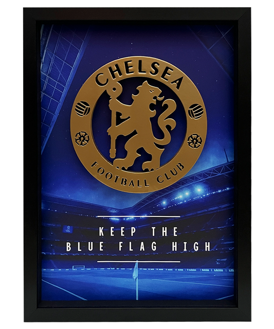 Chelsea Frame WIth 3D-printed Logo
